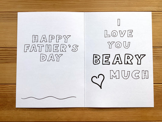 Father's Day ~ Beary Much