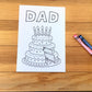 Happy Birthday ~ Dad ~ Cake