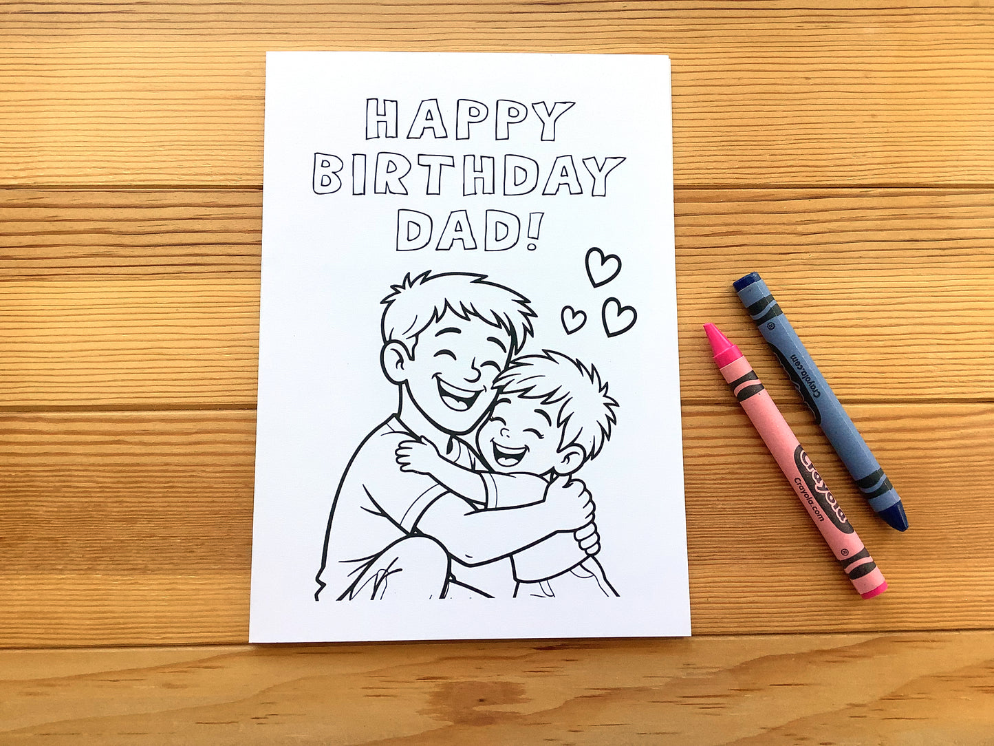 Happy Birthday ~ Dad ~ Boy ~ Detailed