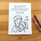 Happy Birthday~ Dad ~ Girl ~ Detailed