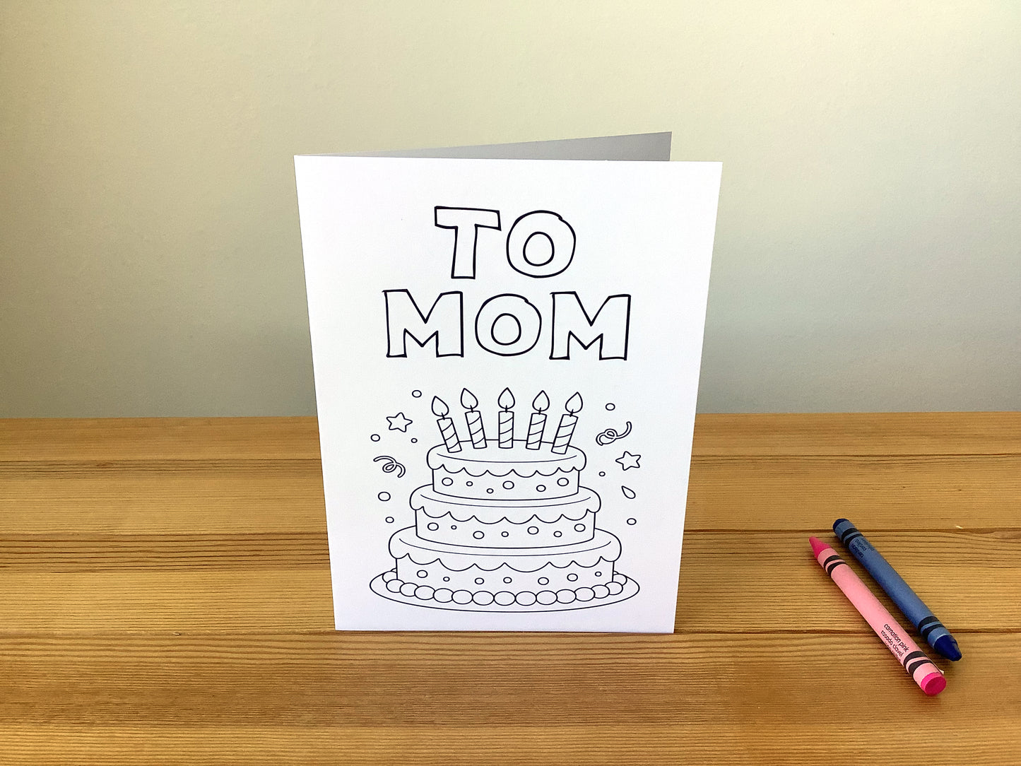 Happy Birthday ~ Mom ~ Cake