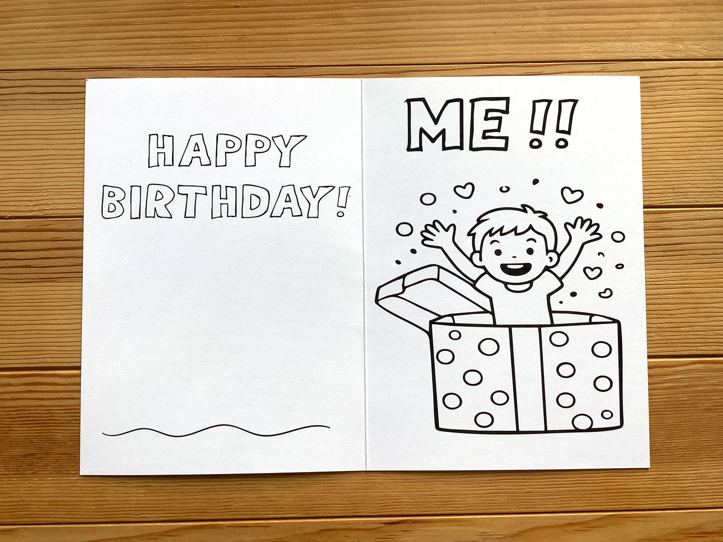 Happy Birthday ~ Mom ~ Gift Box ~ Boy