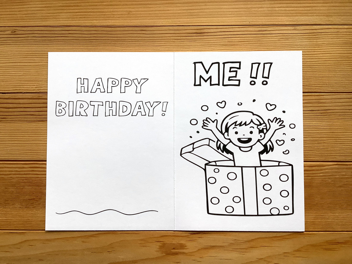 Happy Birthday ~ Mom ~ Gift Box ~ Girl