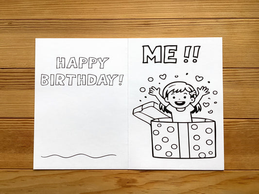 Happy Birthday ~ Mom ~ Gift Box ~ Girl