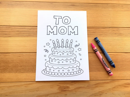 Happy Birthday ~ Mom ~ Cake
