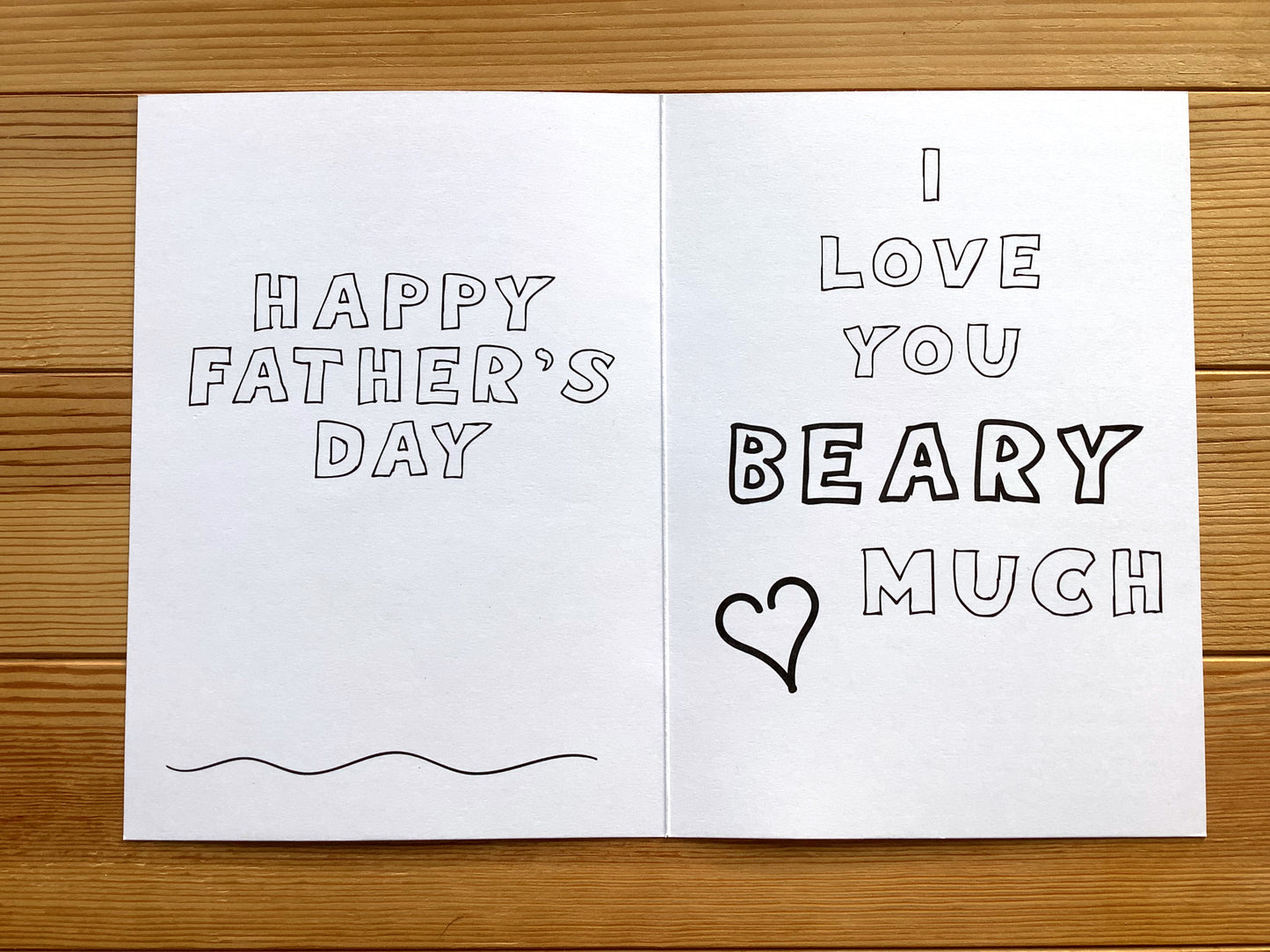 Father's Day ~ Beary Much